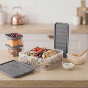 Breakfast Storage Container Set 4+1